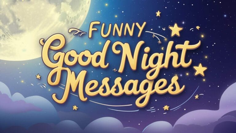 Funny Good Night Messages and cards
