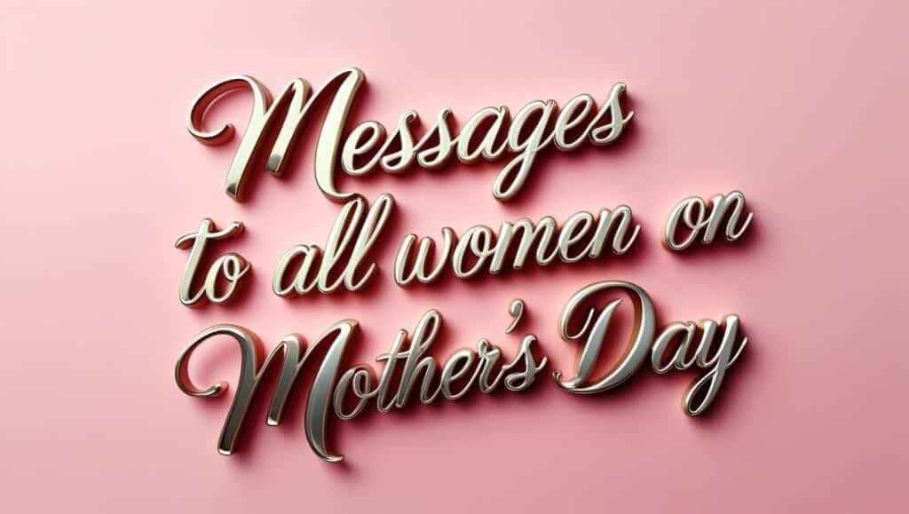 Messages and cards to All Women on Mother’s Day