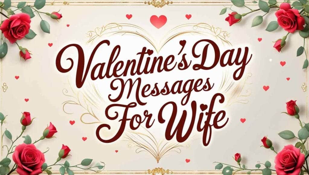 Romantic Valentine’s Day Messages for Wife